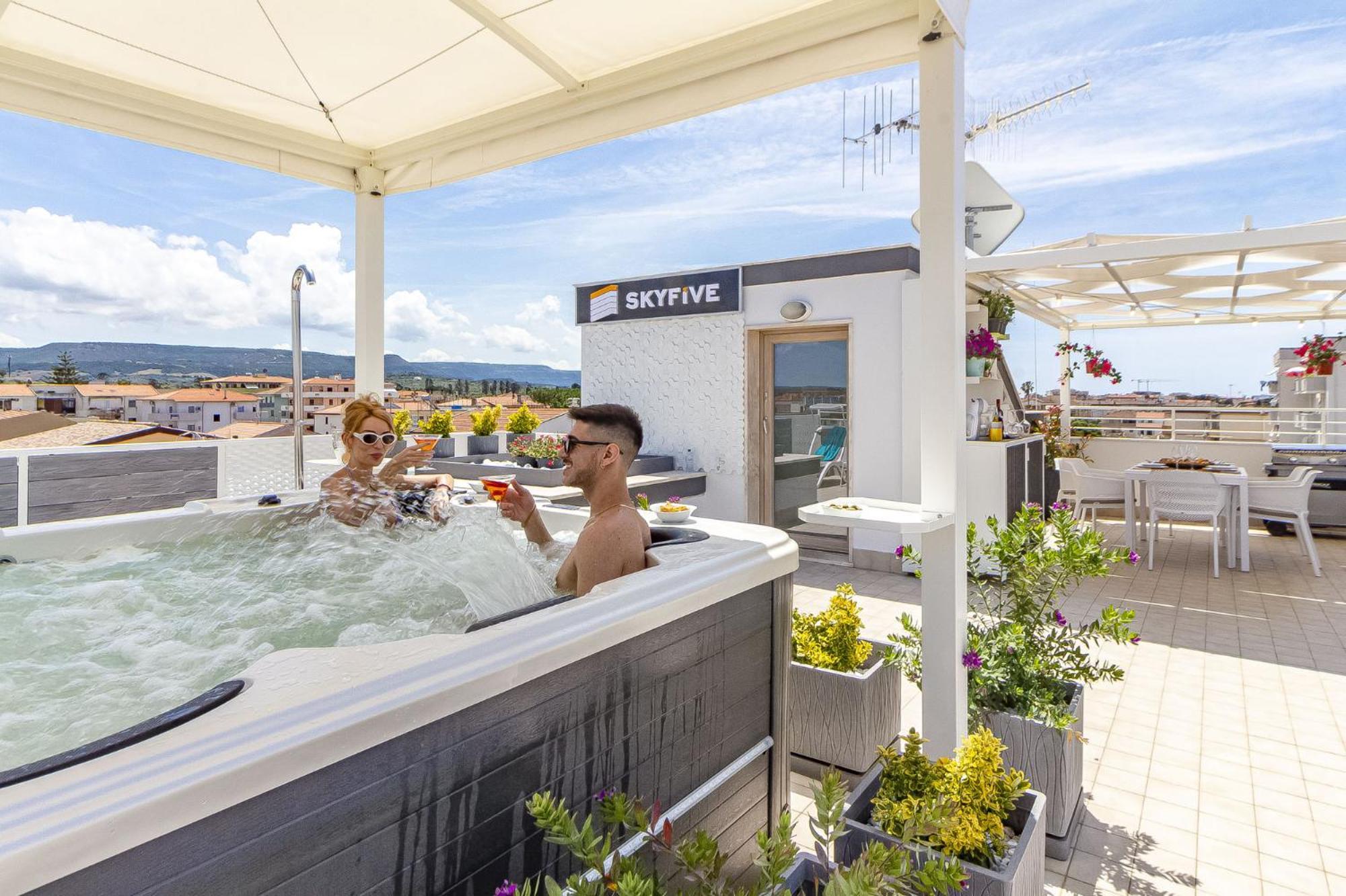 Skyfive Earth Apartment Alghero Ngoại thất bức ảnh
